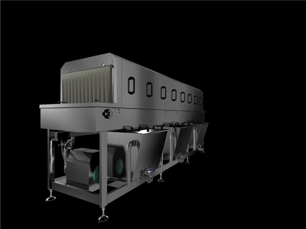 全自動(dòng)塑料筐清洗機(jī)，周轉(zhuǎn)筐清洗，周轉(zhuǎn)箱，料筐洗箱機(jī)