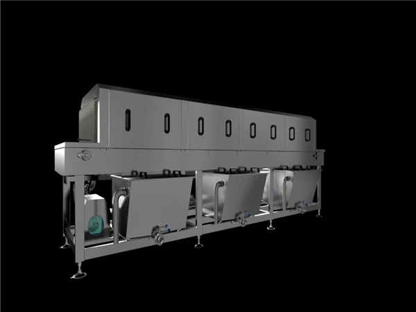 蒸籠清洗機，運輸箱清洗機，洗筐機，洗箱機，金屬周轉筐清洗機