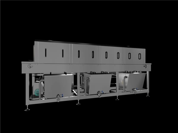 肉類周轉(zhuǎn)筐清洗機---，選擇環(huán)速，質(zhì)量保證