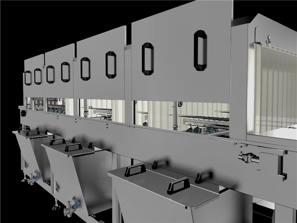 洗箱機(jī)廠家，料筐清洗機(jī)，塑料筐清洗機(jī)