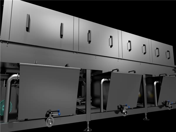 周轉(zhuǎn)箱清洗機(jī)，果蔬氣泡清洗機(jī)，檳榔篩盤清洗機(jī)，洗盤機(jī)，洗筐機(jī)