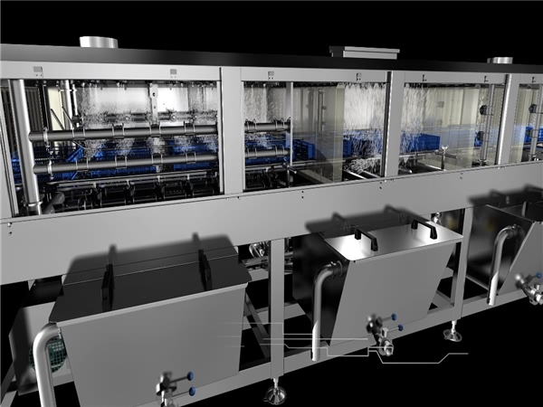 食品筐清洗機(jī)、配件箱清洗機(jī)、零部件箱清洗機(jī)